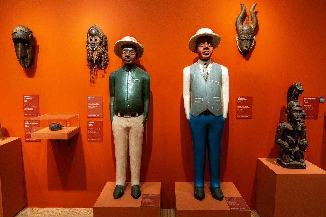 Artifacts from Africa at Cultural Afro Brazilian Museum