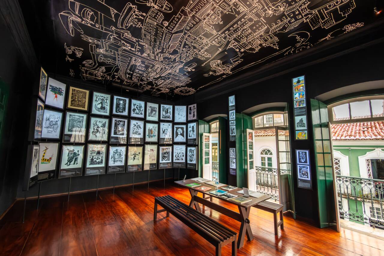An exhibition at Foundation Casa de Jorge Amado