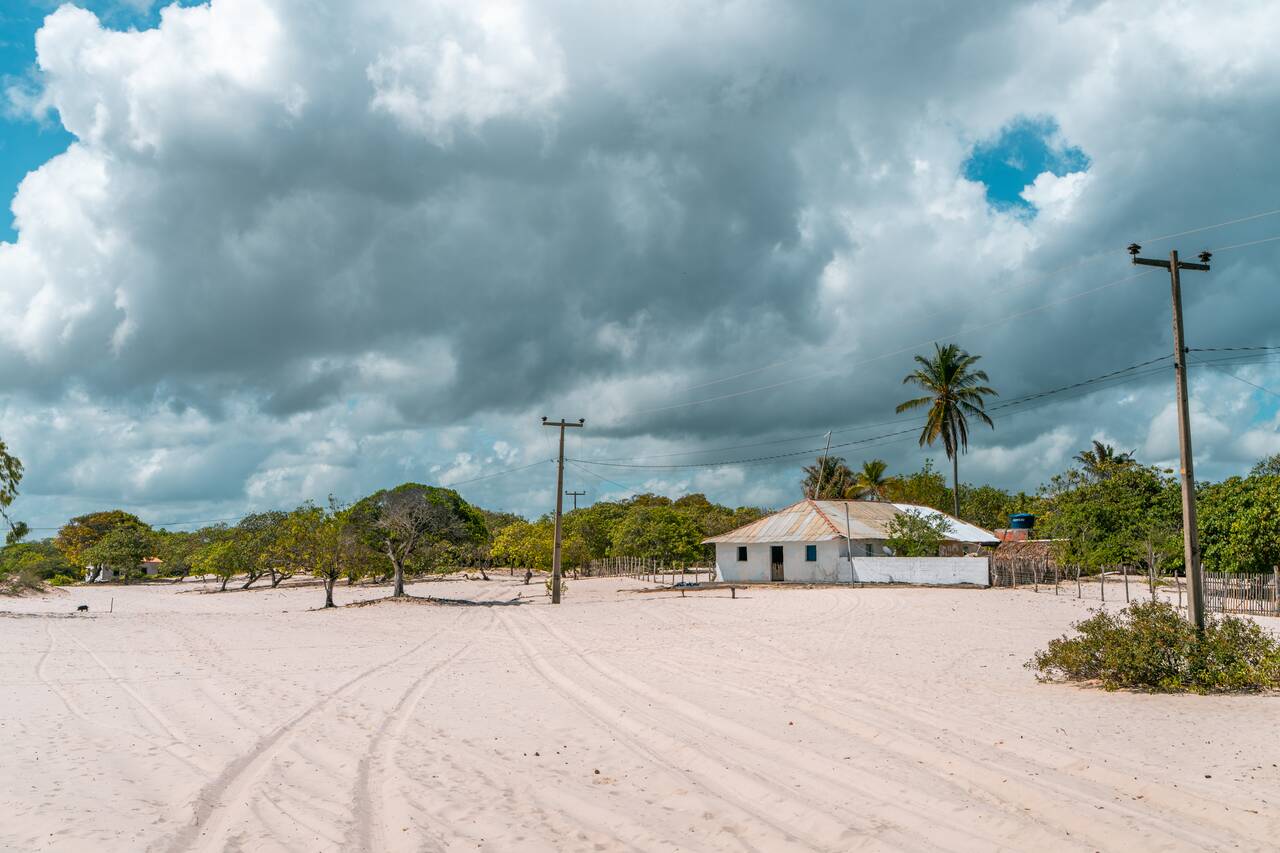 Rough roads in Lencois Maranhenses