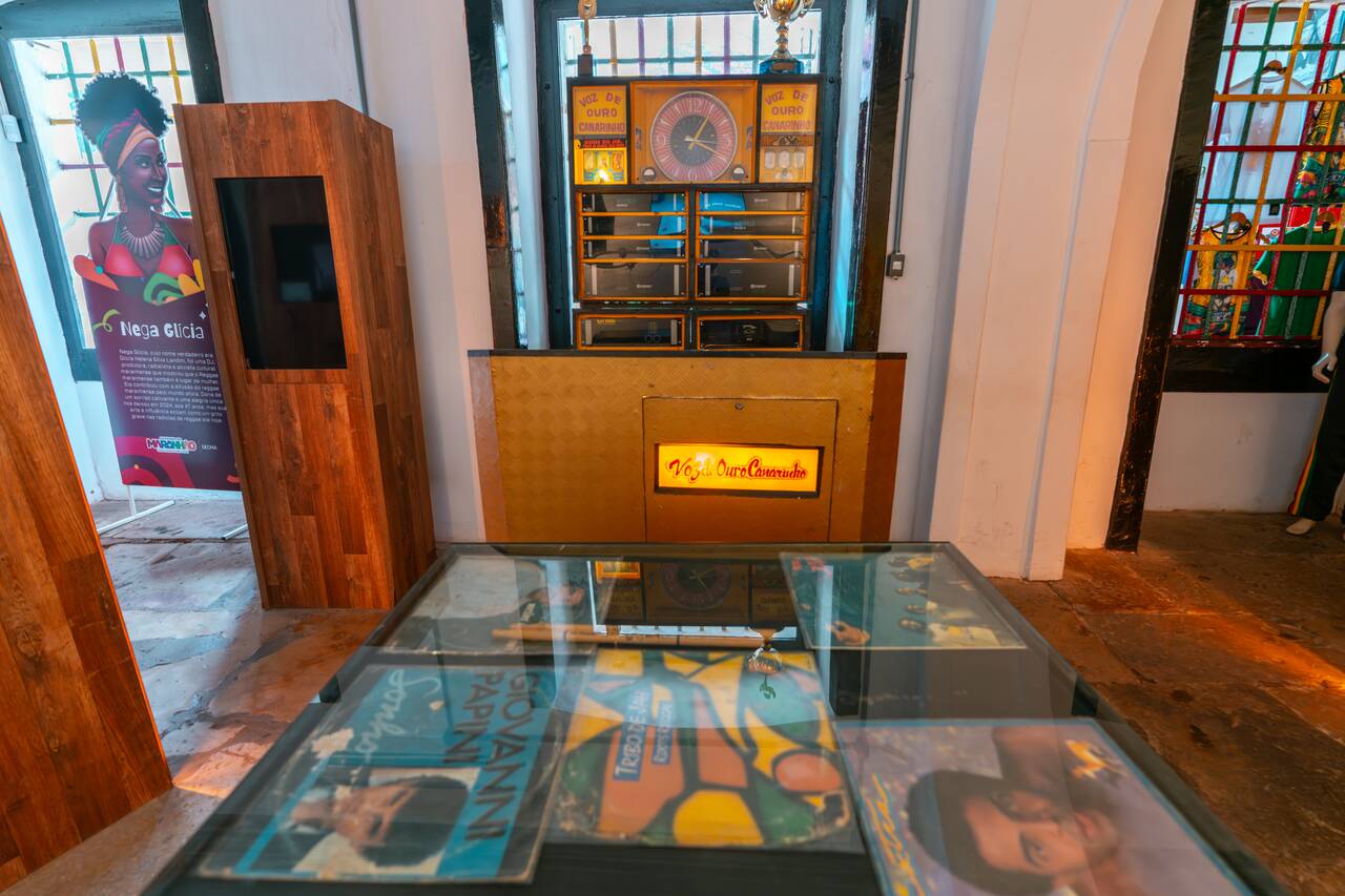 memorabilias at Museu do Reggae Maranhão