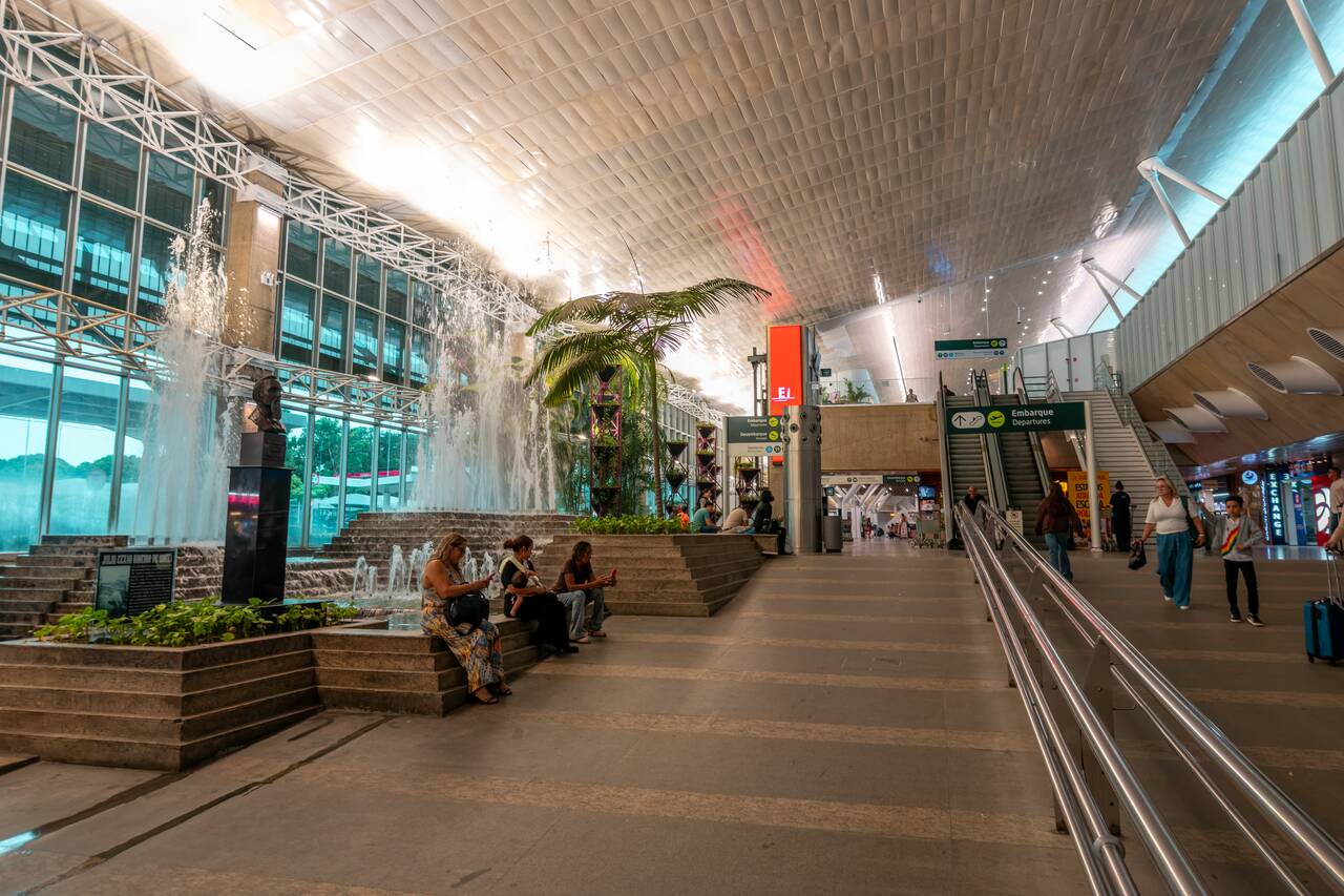 Airport terminal in Belem