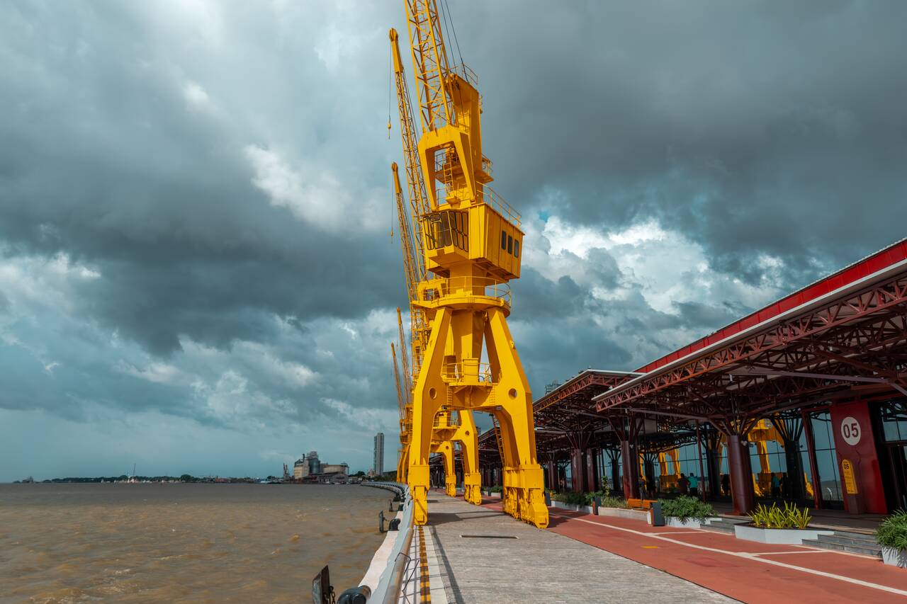 Cloudy day in Belem