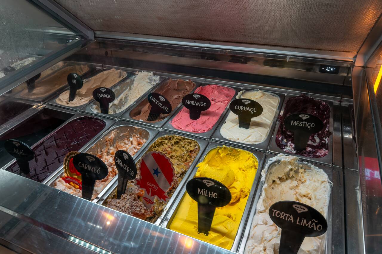 All the flavors you can choose at Cairu