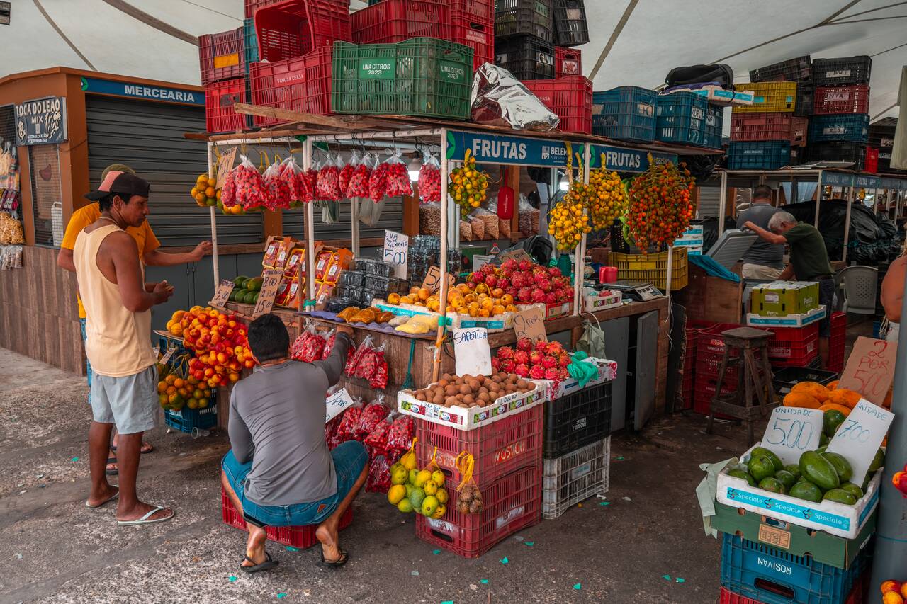 Fruits selling at Ver-o-Peso Market