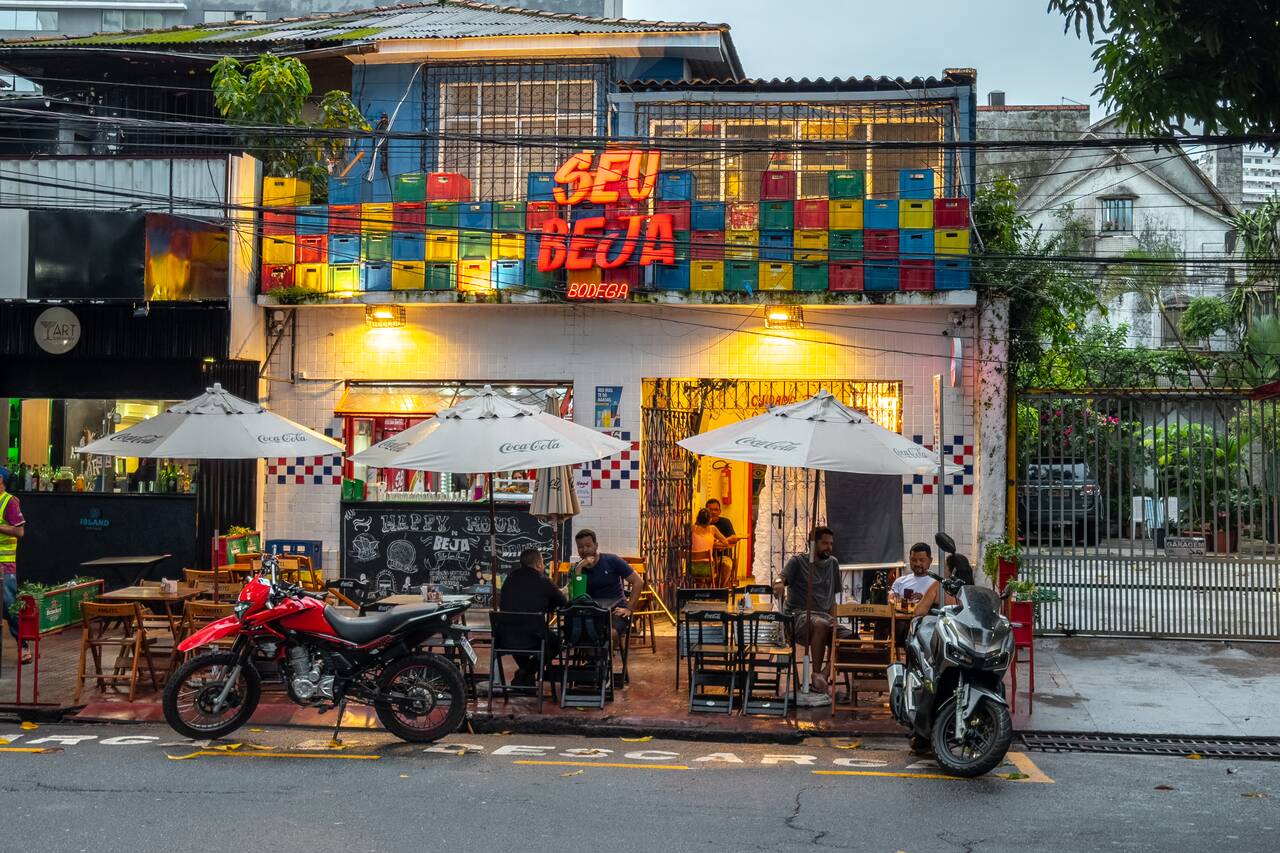 A bar in Belem