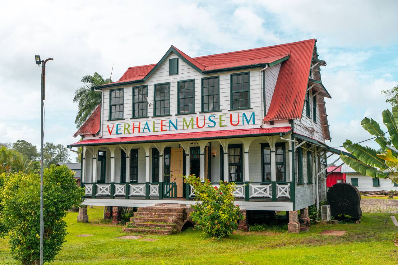 A museum at Plantage Frederiksdorp