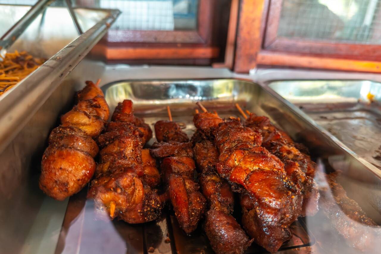 Indonesian snack in Suriname
