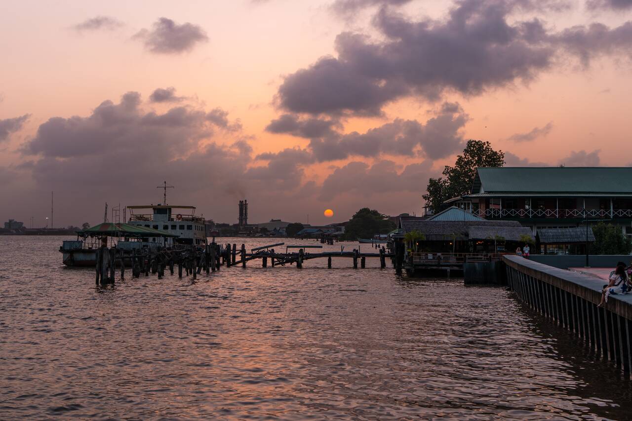 Sunset at Waterkant