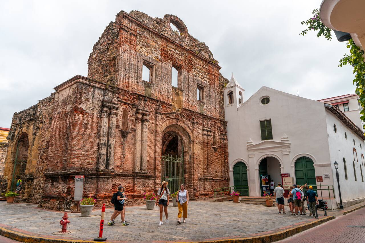 An old church at Casco Viejo
