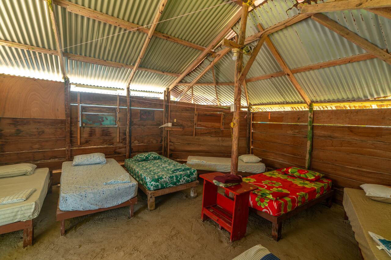 Inside an Accommodation at San Blas Islands