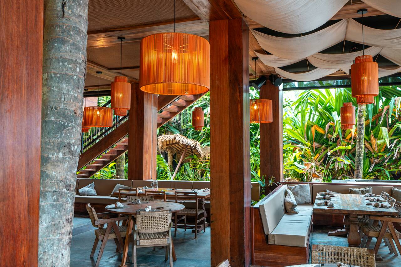 A beach bar where you can chill at Red Frog Beach