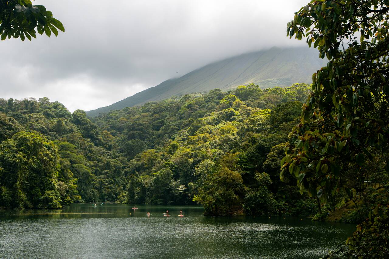 The lake at Arenal Volcano National Park