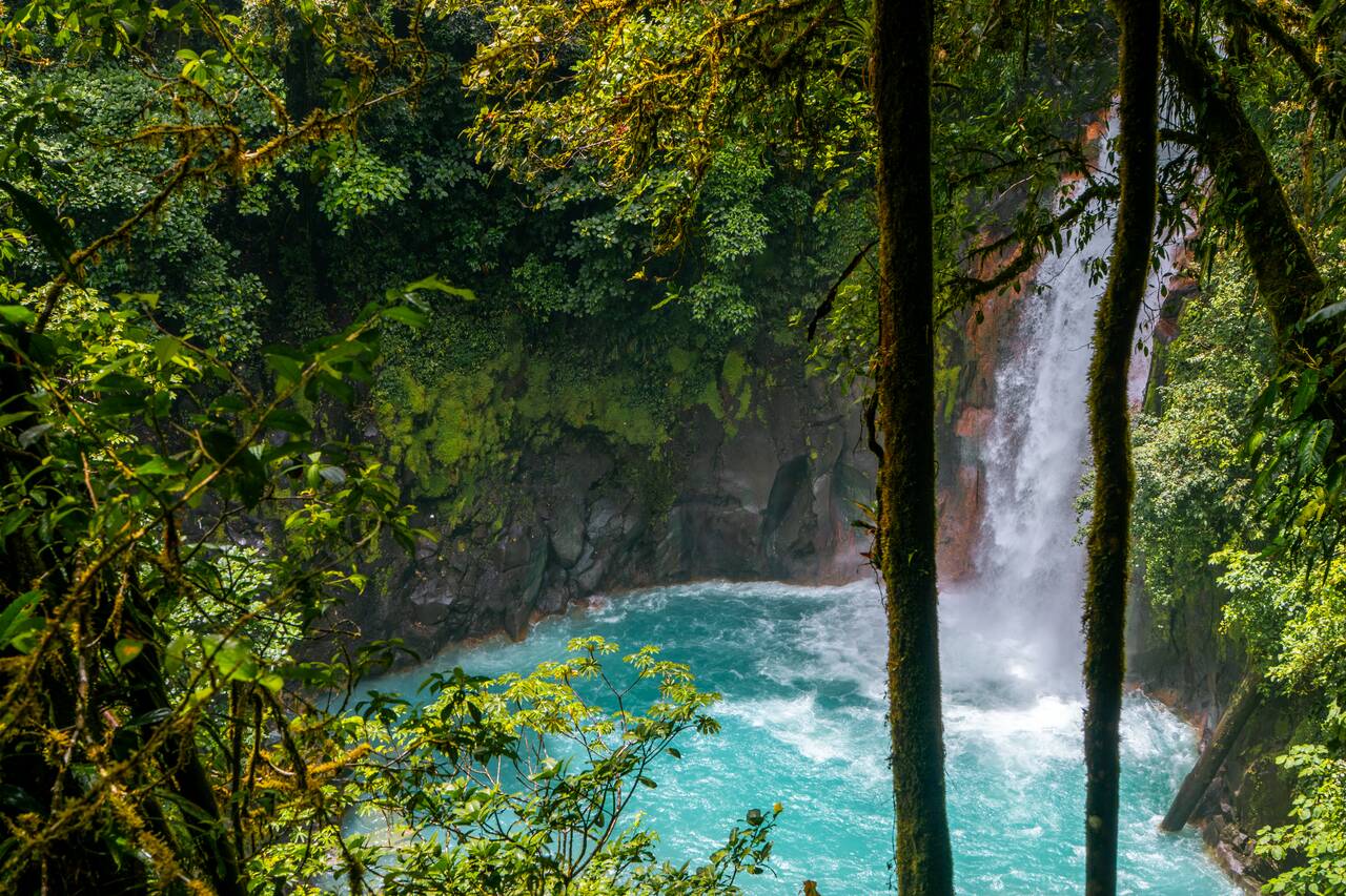 Rio Celeste Waterfall
