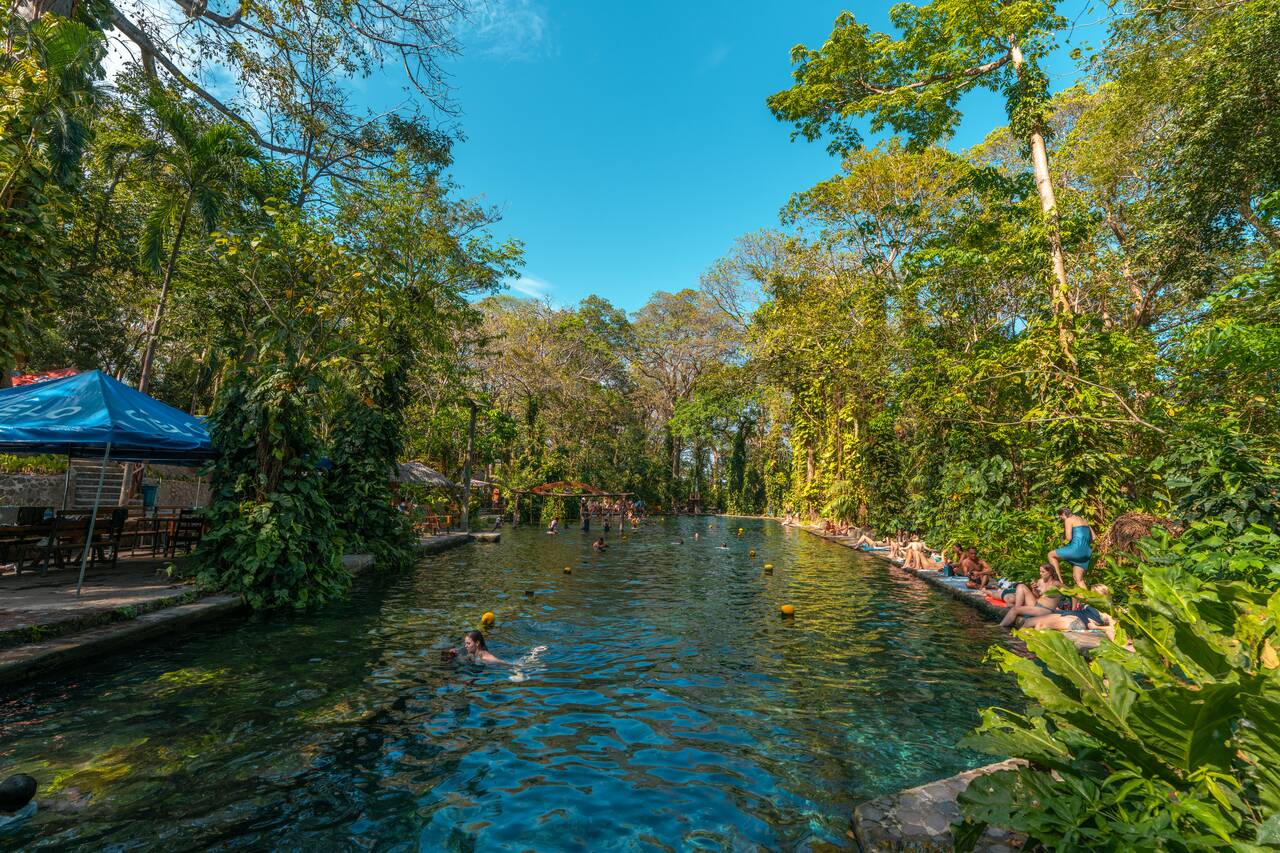 People at Ojo de Agua