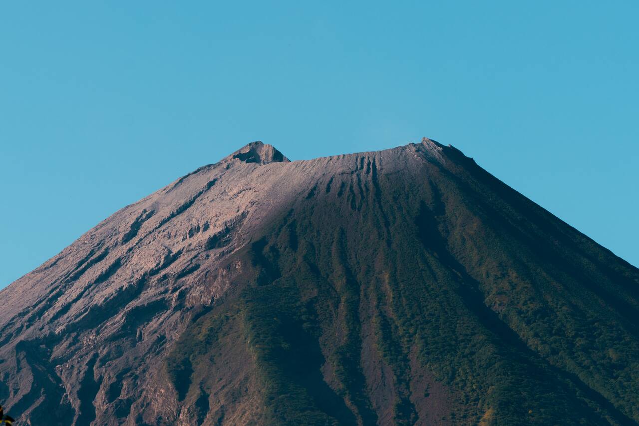 The summit of Concepcion Volcano