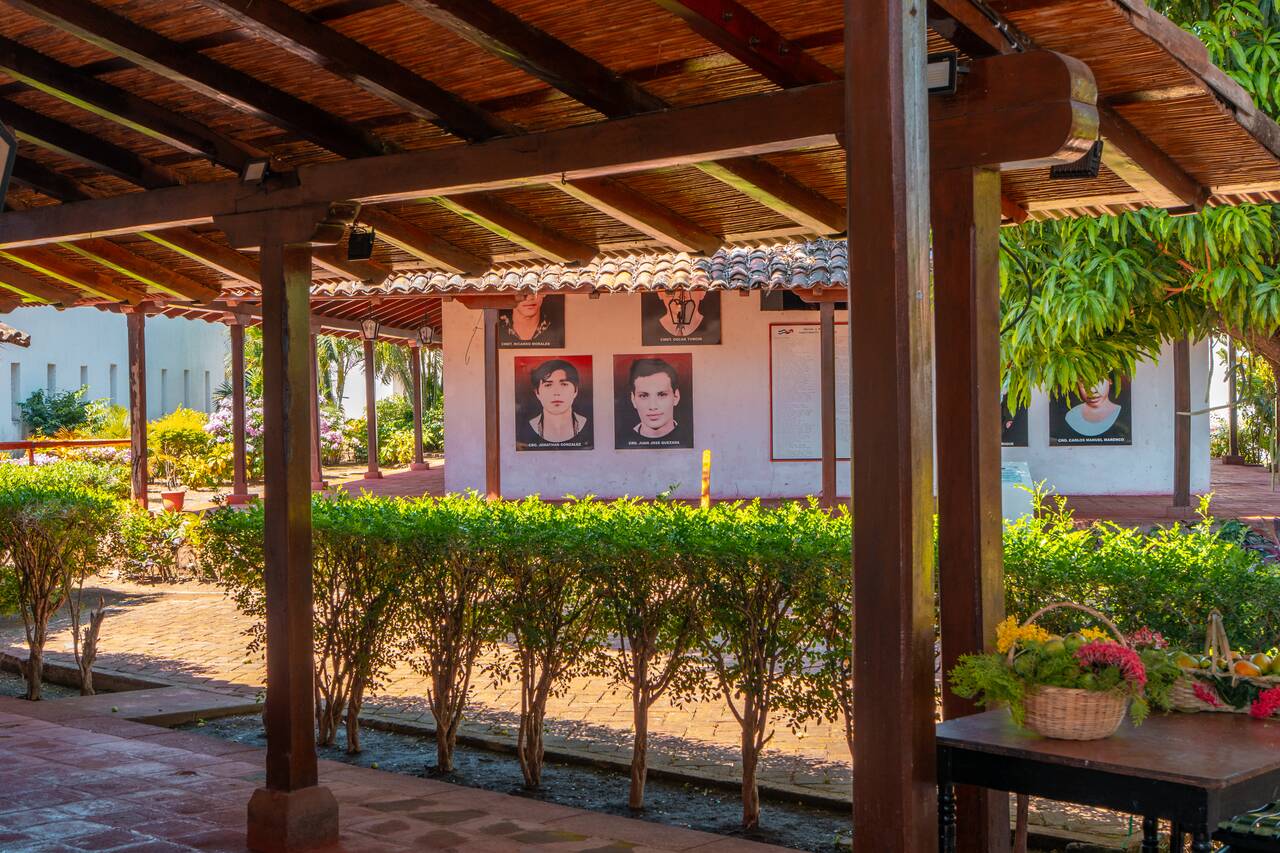 The interior of Fortaleza de la Pรณlvora