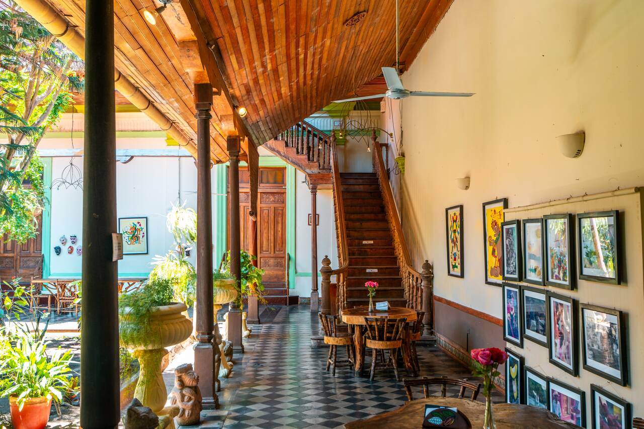 The cafe at ChocoMuseo Granada