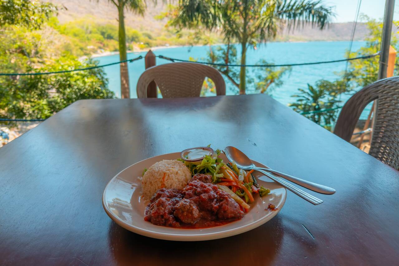 The food at Coco Bay