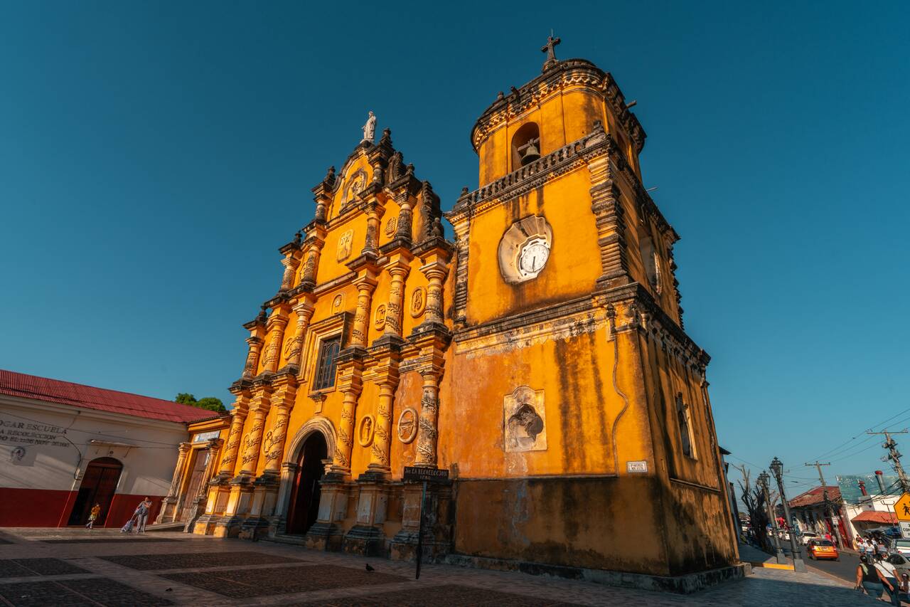 The exterior of the Church of the Recollection