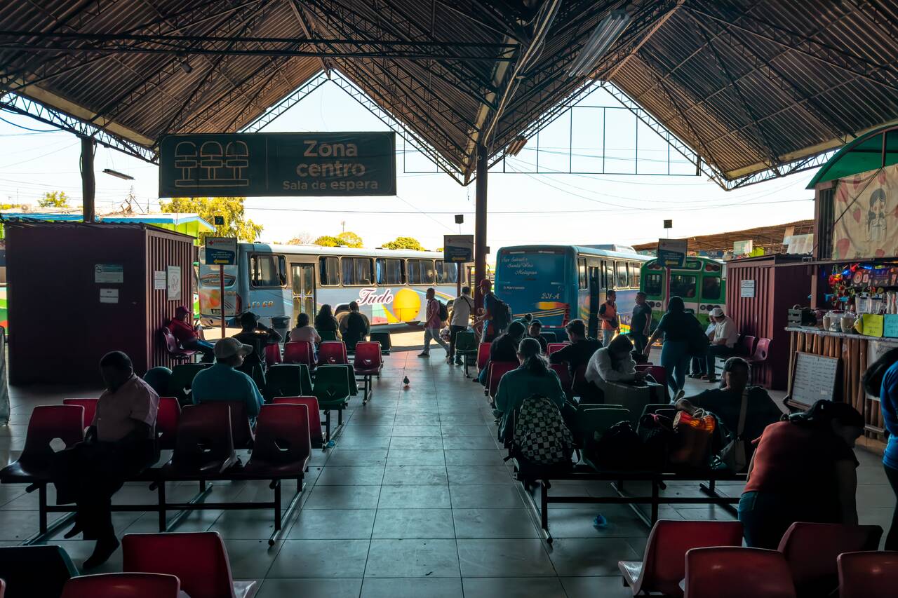Bus Station in San Salvador