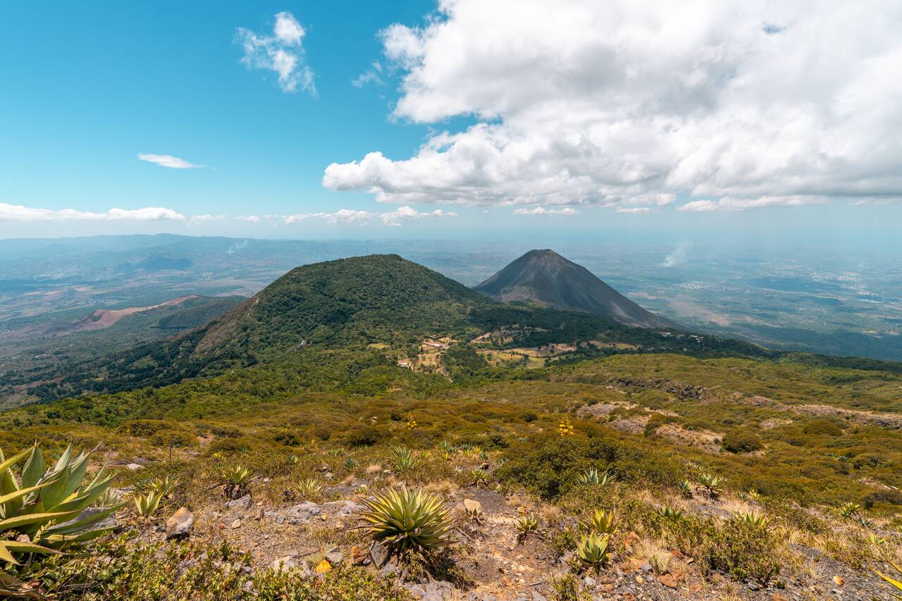The view from Santa Ana Volcano on a clear day