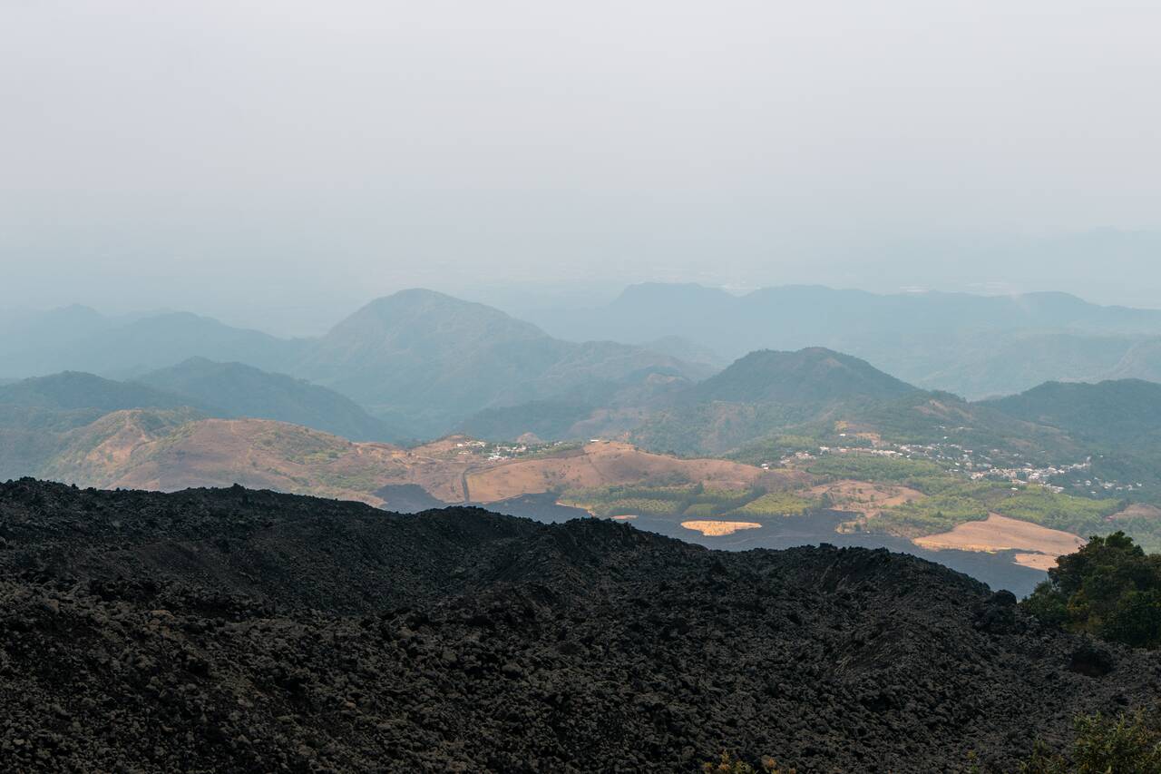 Old lava field on Pacaya
