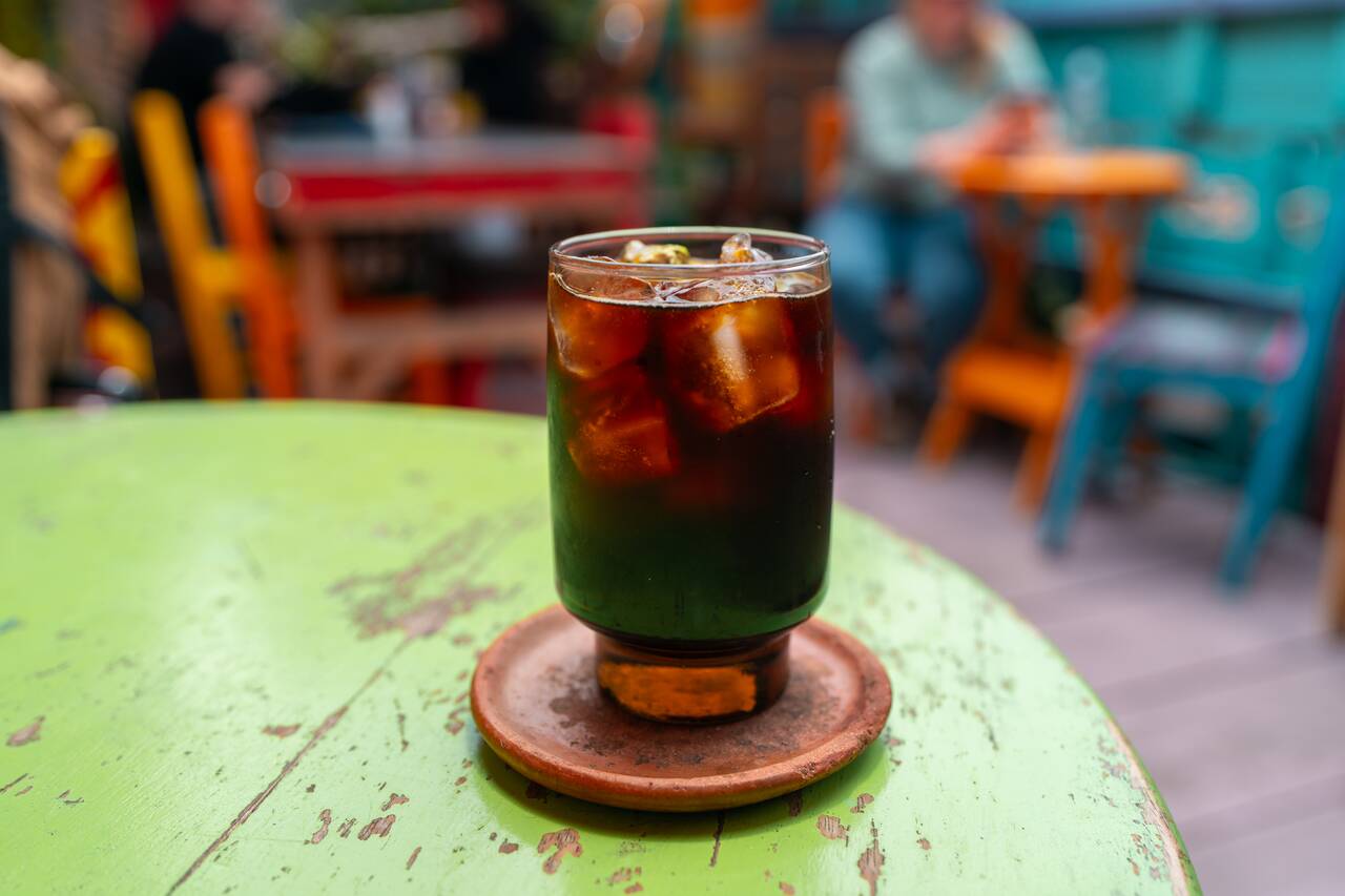 A Cold Brew I ordered from Alegría Café
