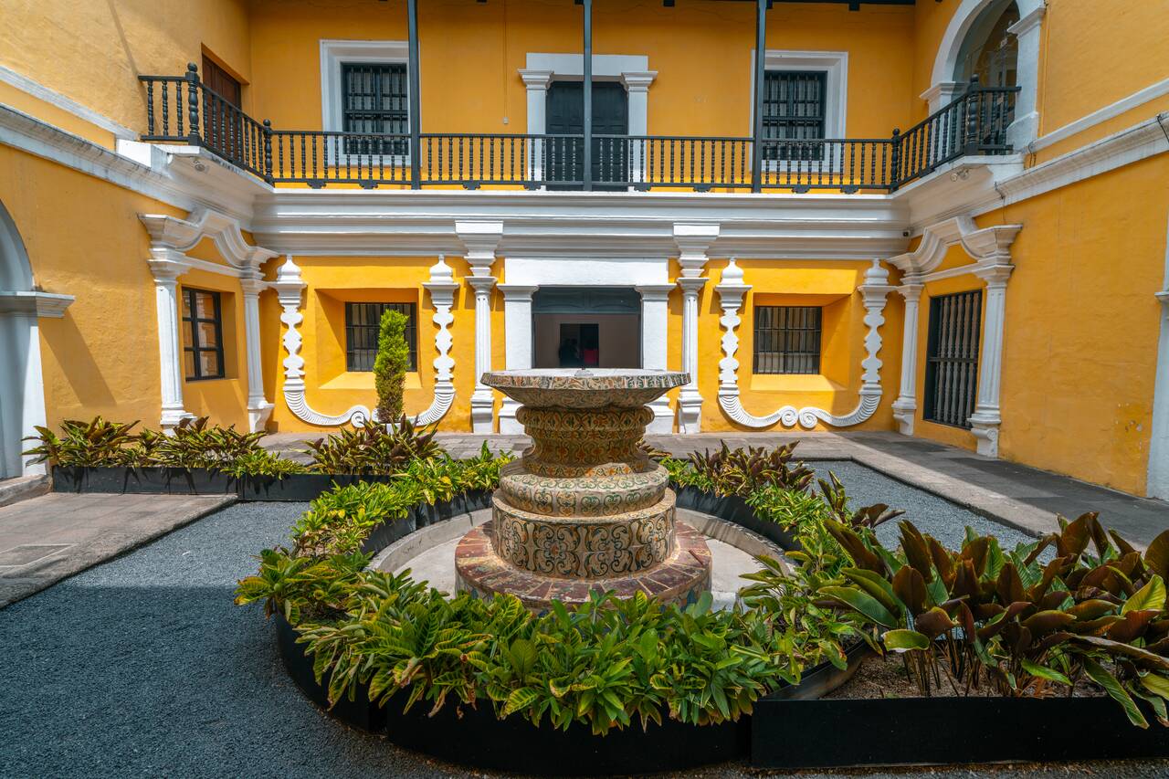 Inside Museo Nacional de Arte de Guatemala