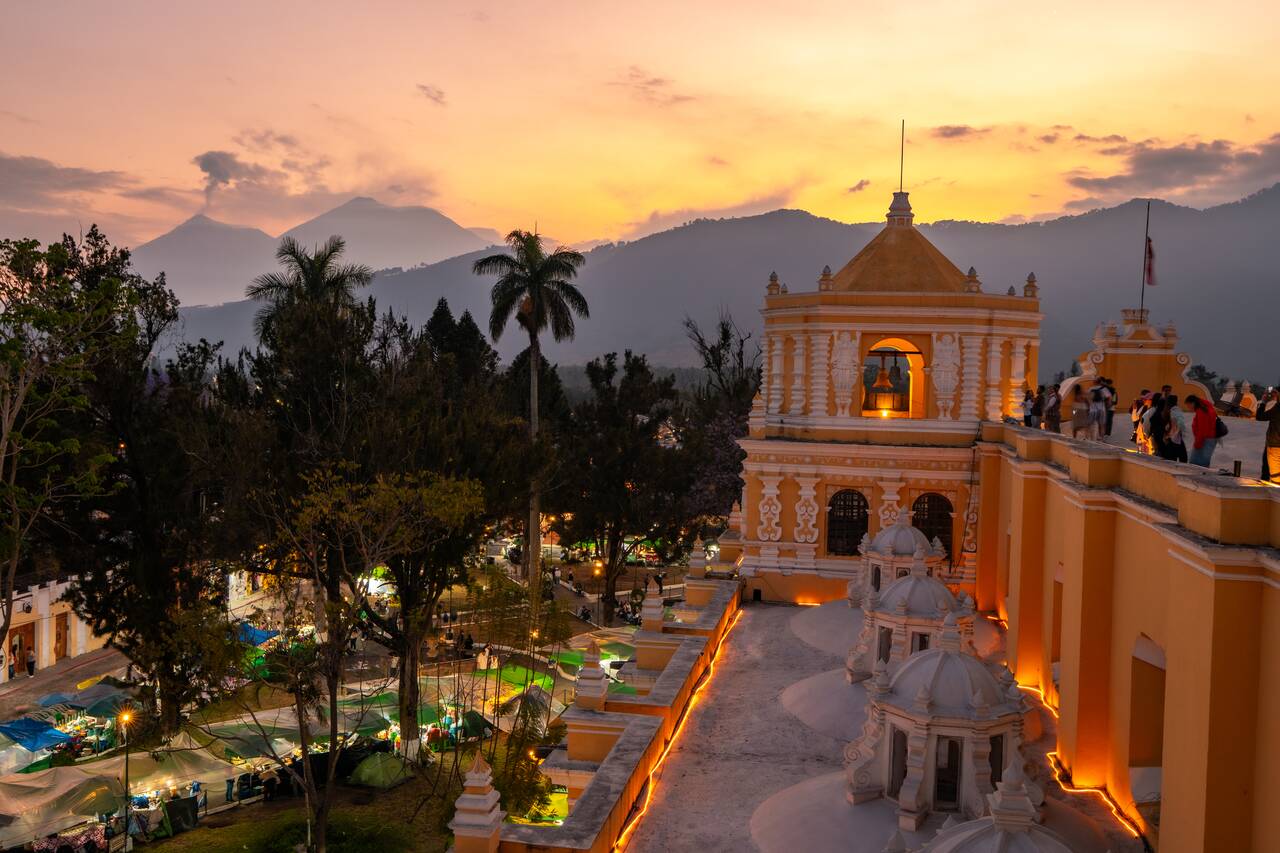 The view seen from Iglesia de la Merced