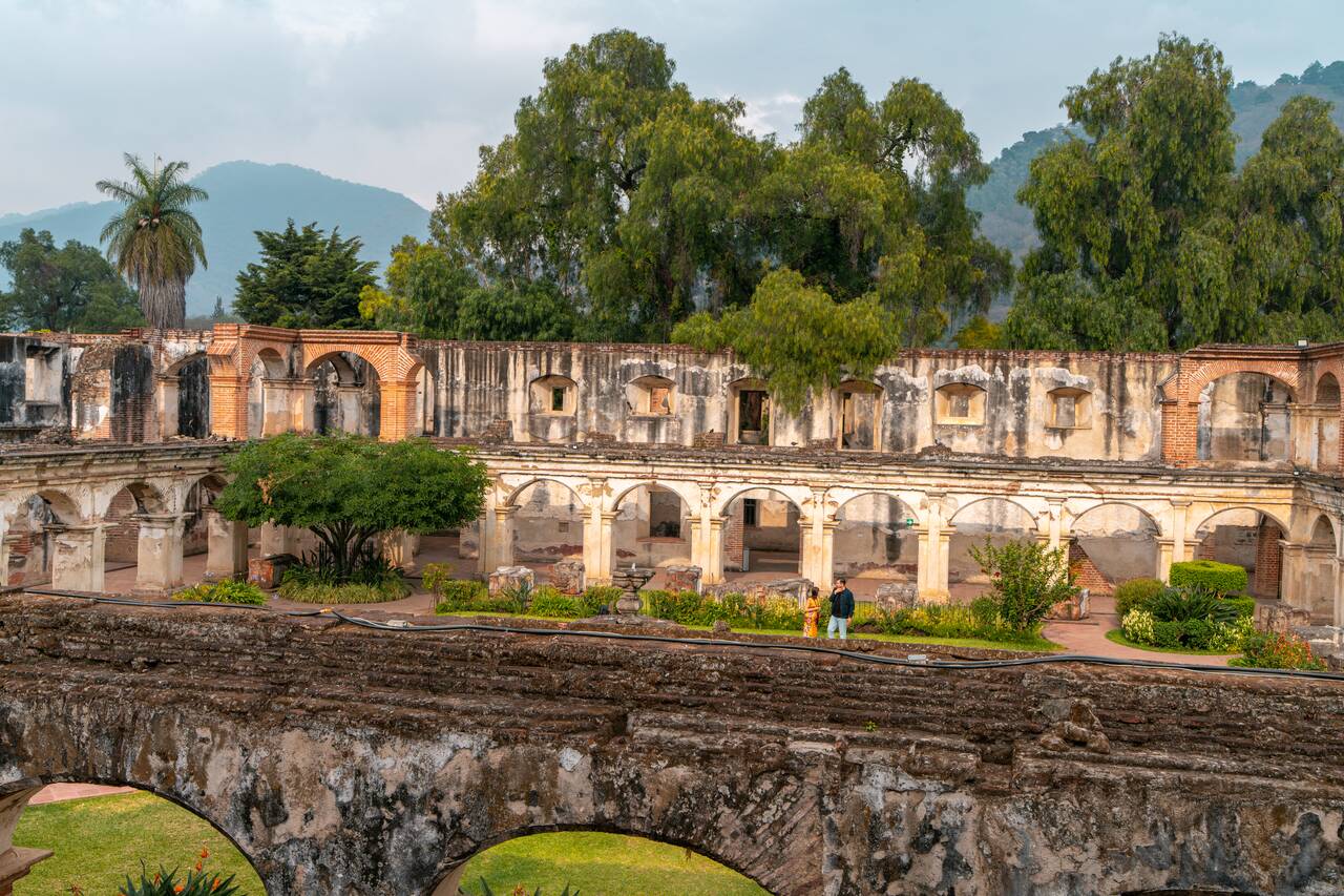 Old structures around Convento Santa Clara