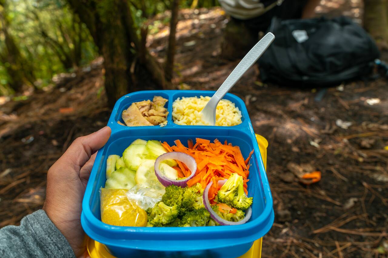 The lunch provided by our Acatenango Company