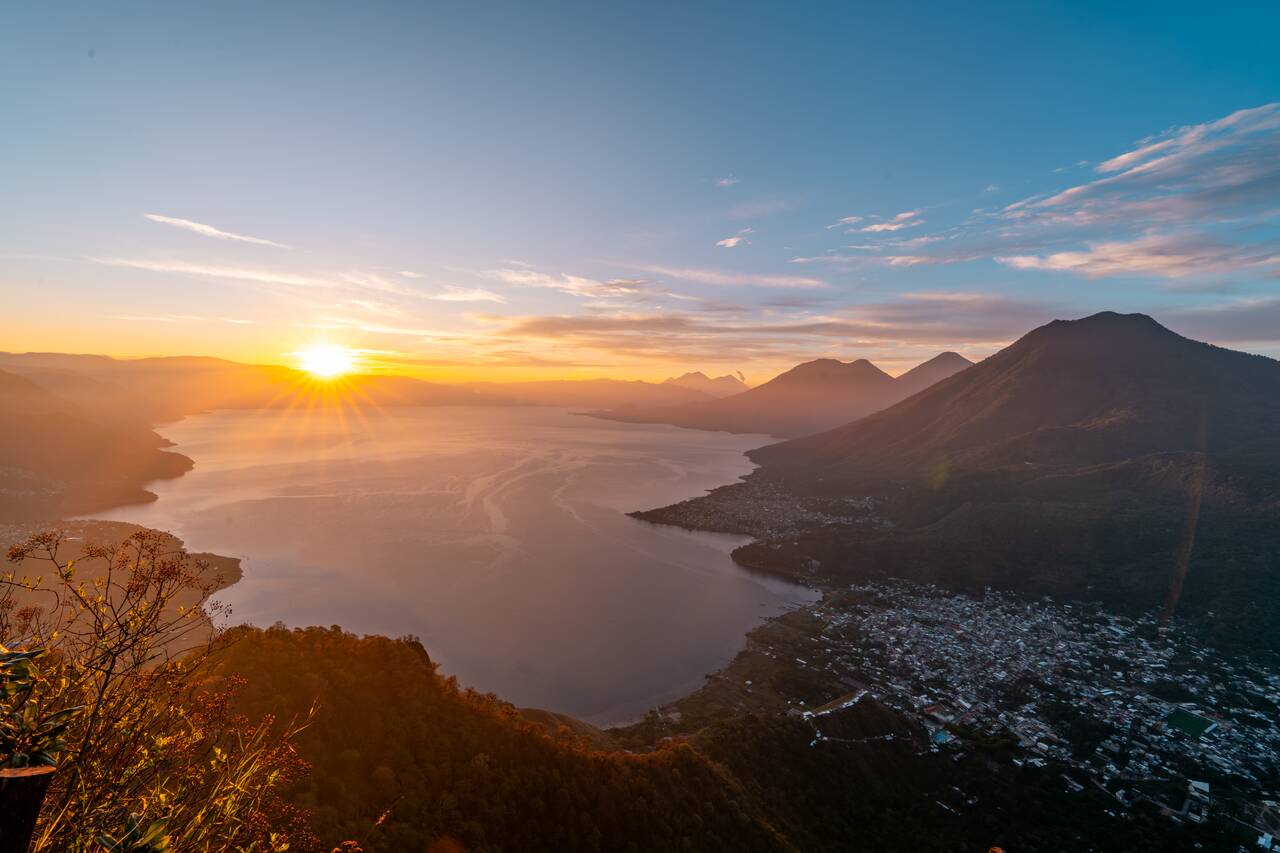 Sunrise at the Indian Nose Viewpoint