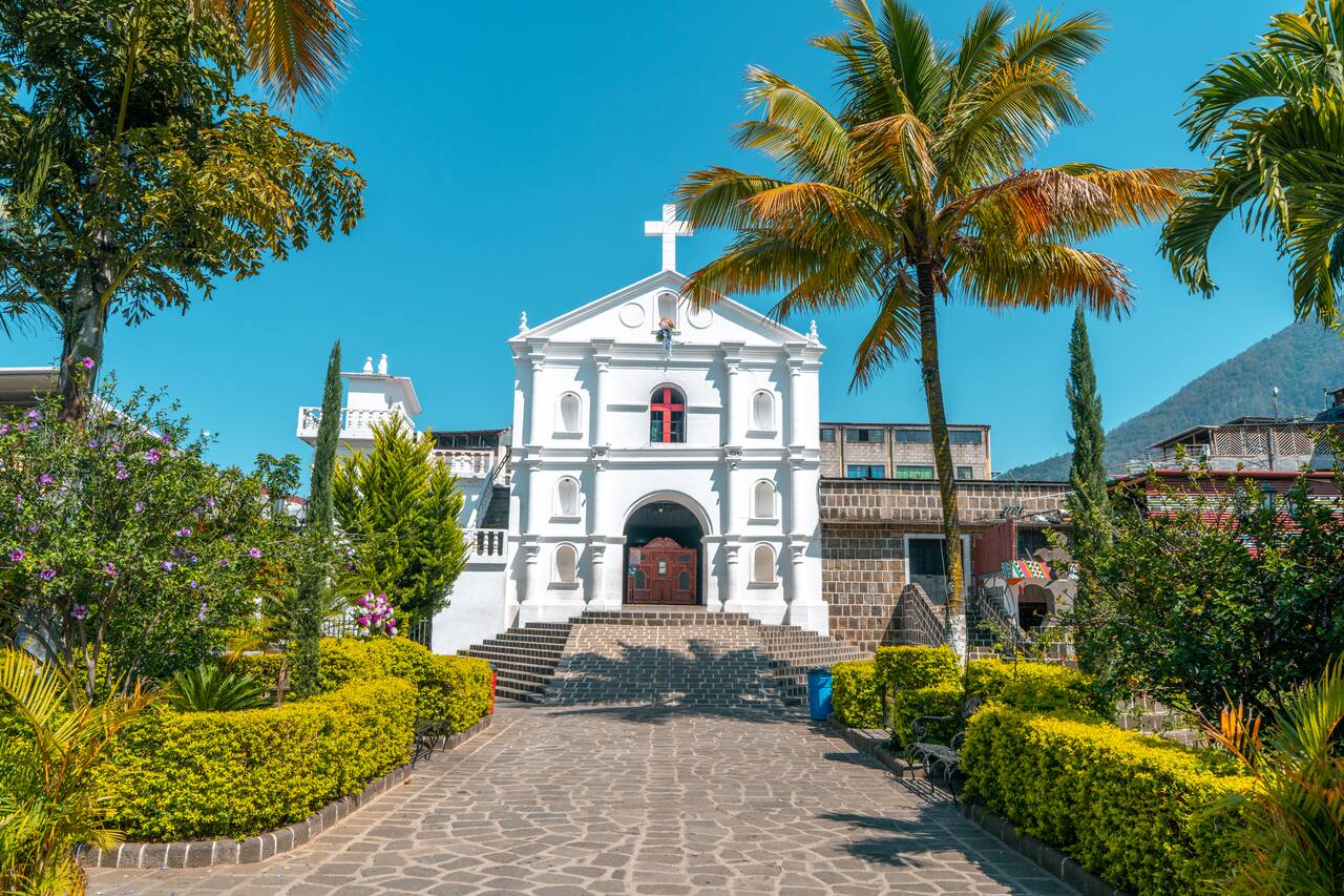 A church at San Pedro