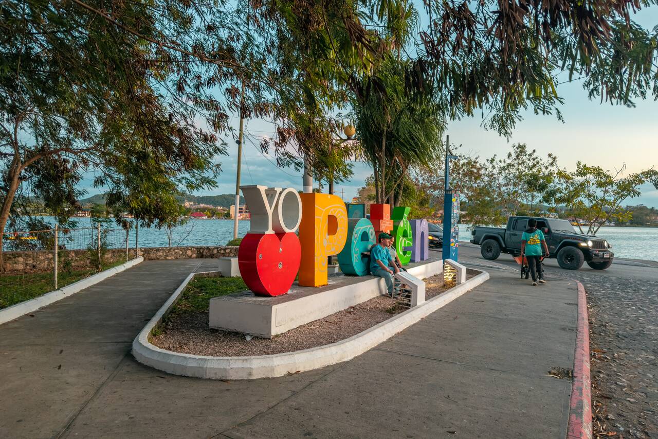 I love Petan sign on Flores Island