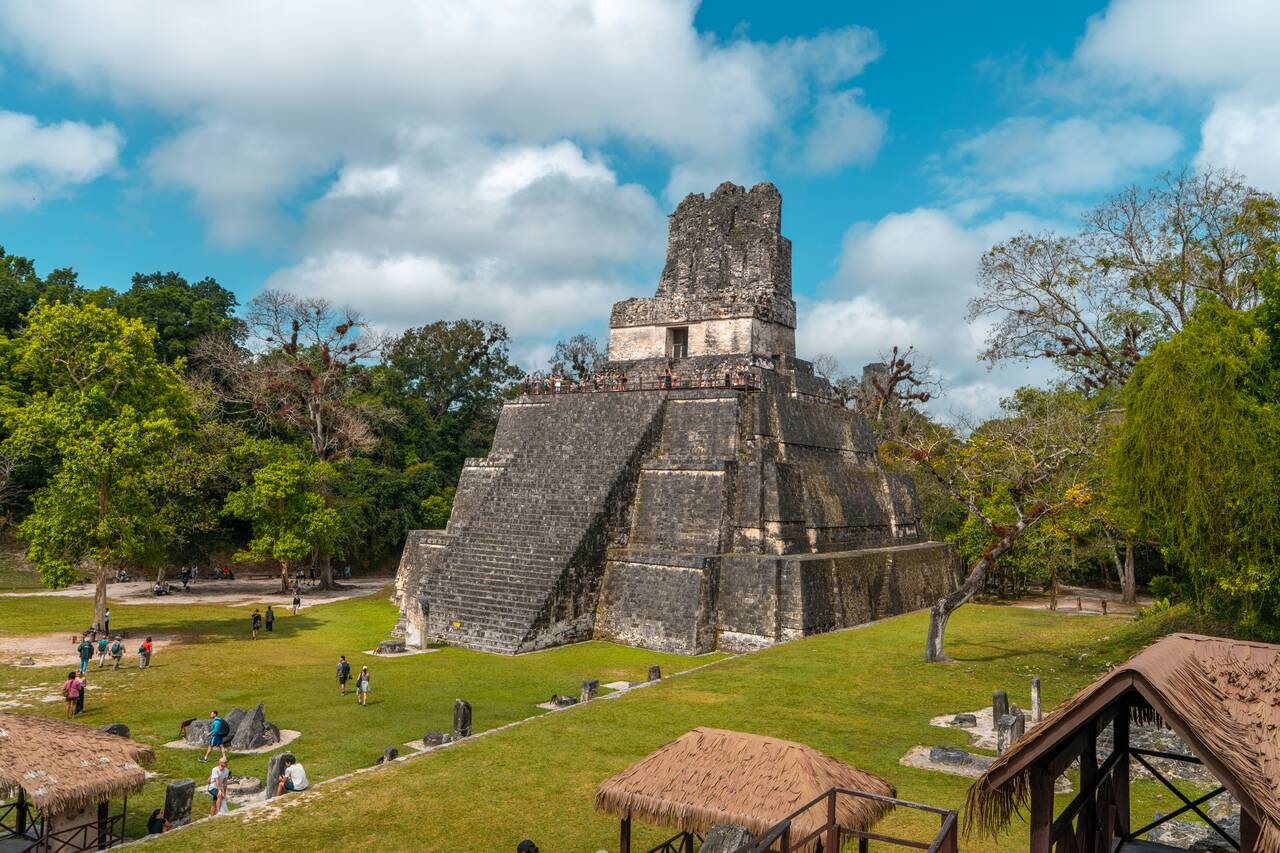 Another pyramid seen from the Grand Plaza