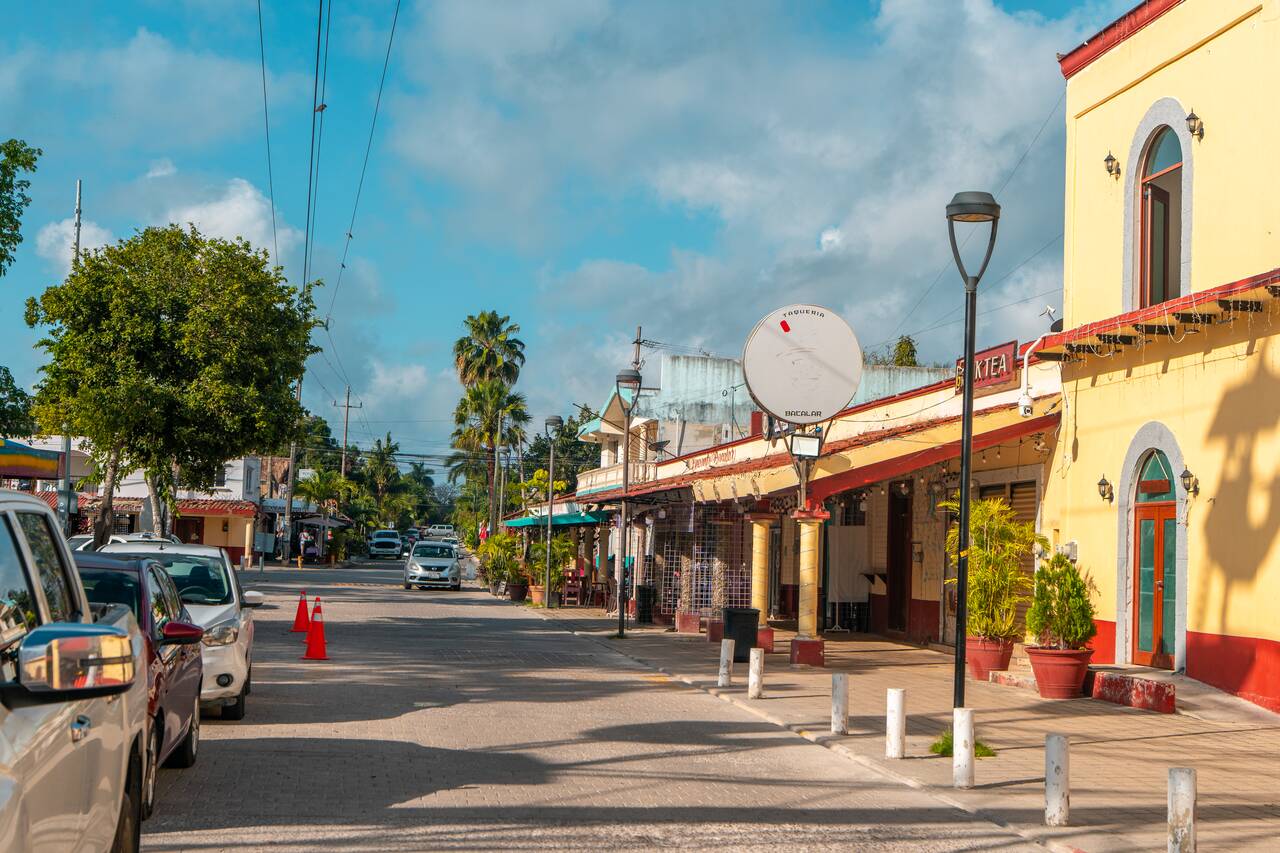 The streets of Bacalar