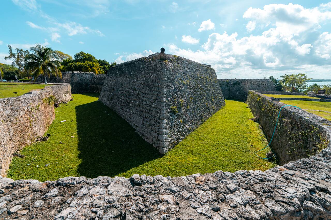 The walls of Fort San Felipe