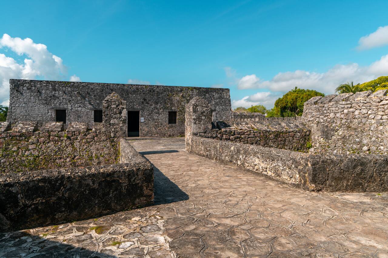 Inside Fort San Felipe