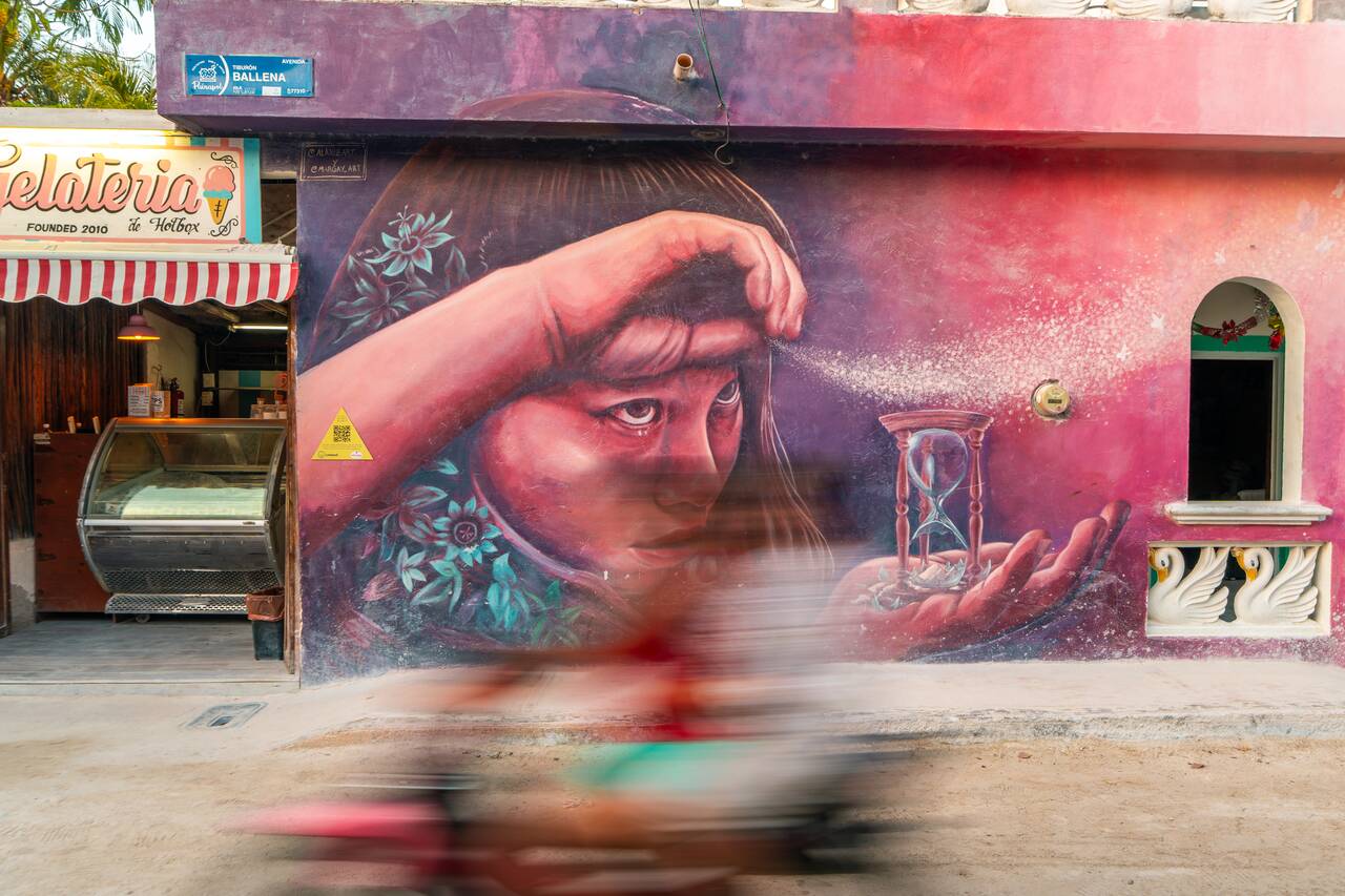 Murals in Holbox