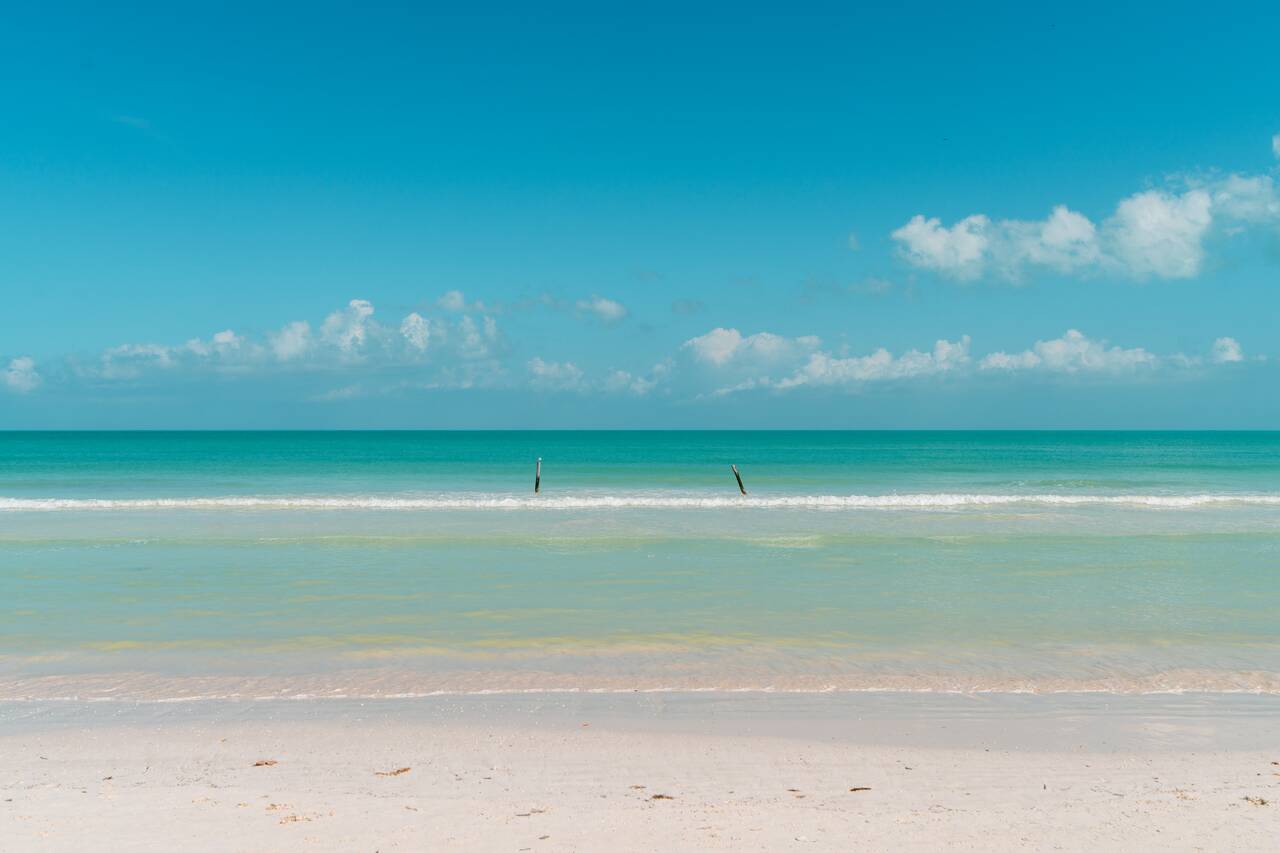 Beautiful beach at Playa Cocos