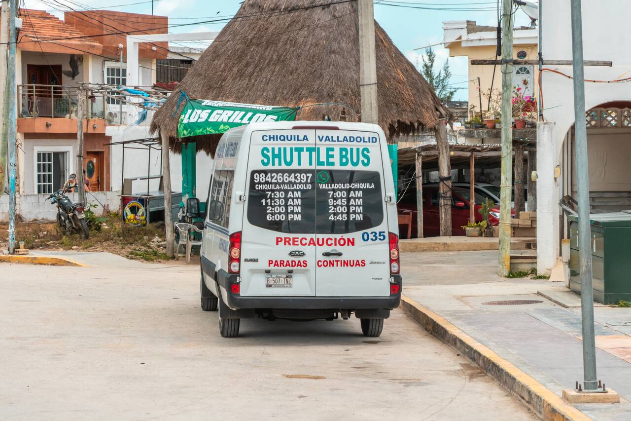 A shuttle service from Holbox to Valldolid and back