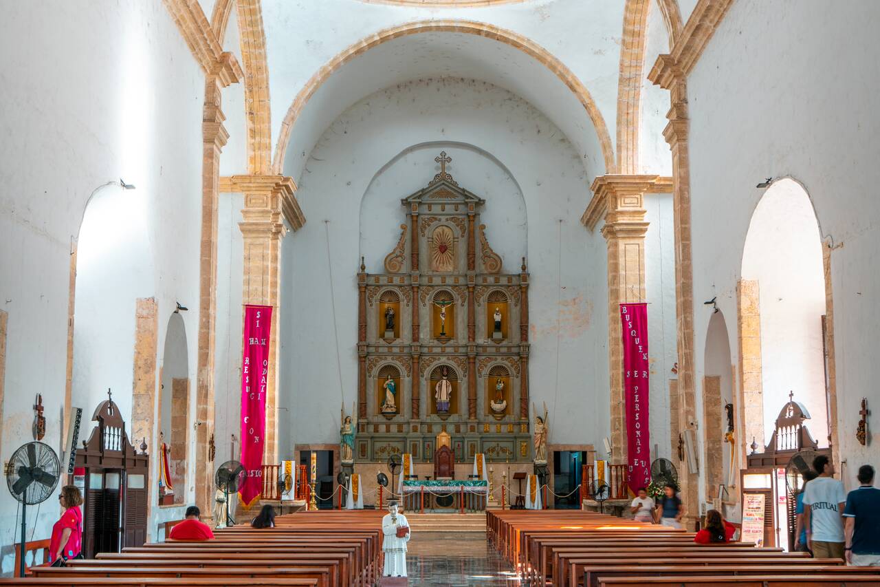 The interior of Catedral de San Servacio