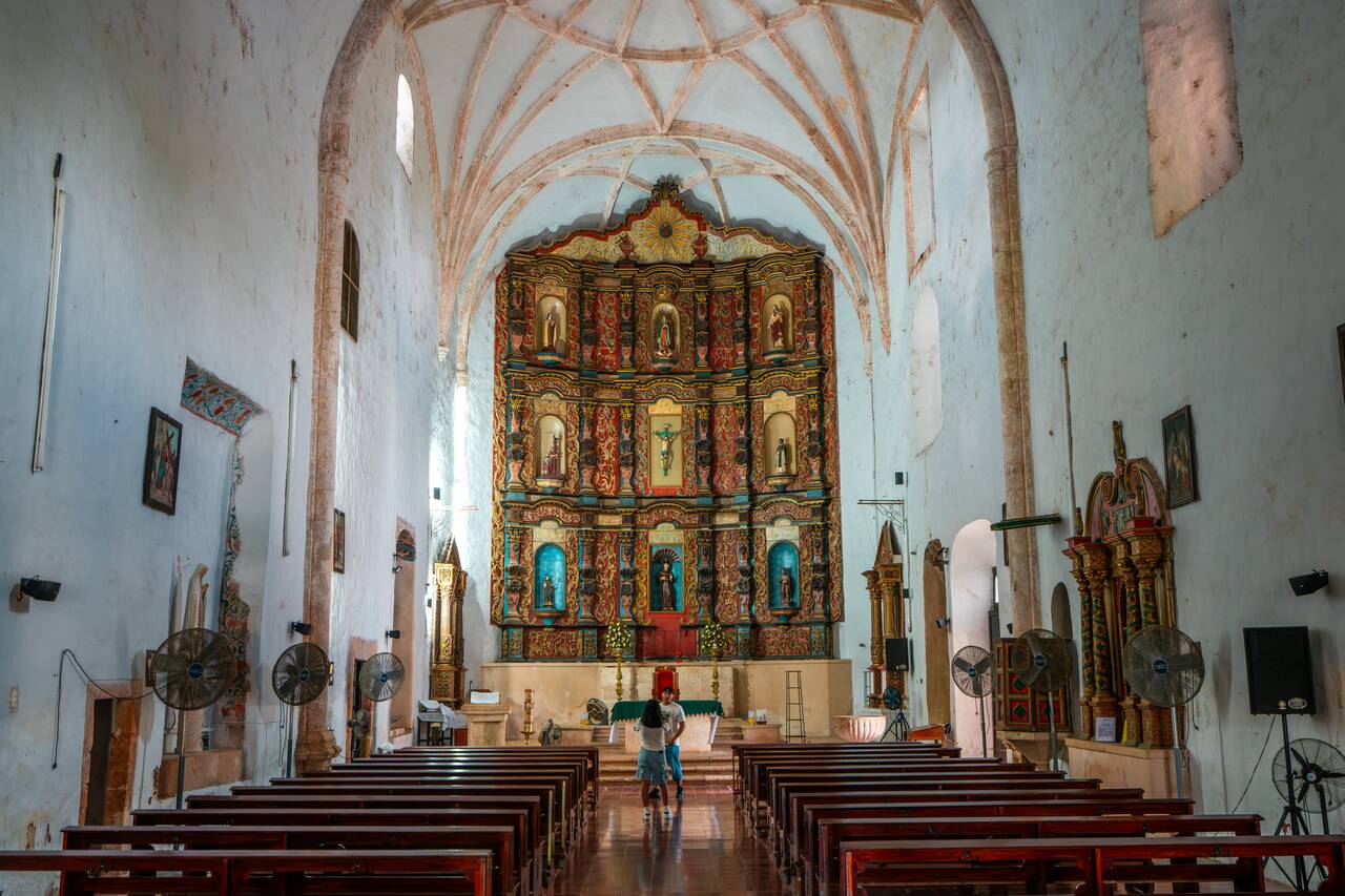Inside the Convent of San Bernardino de Siena