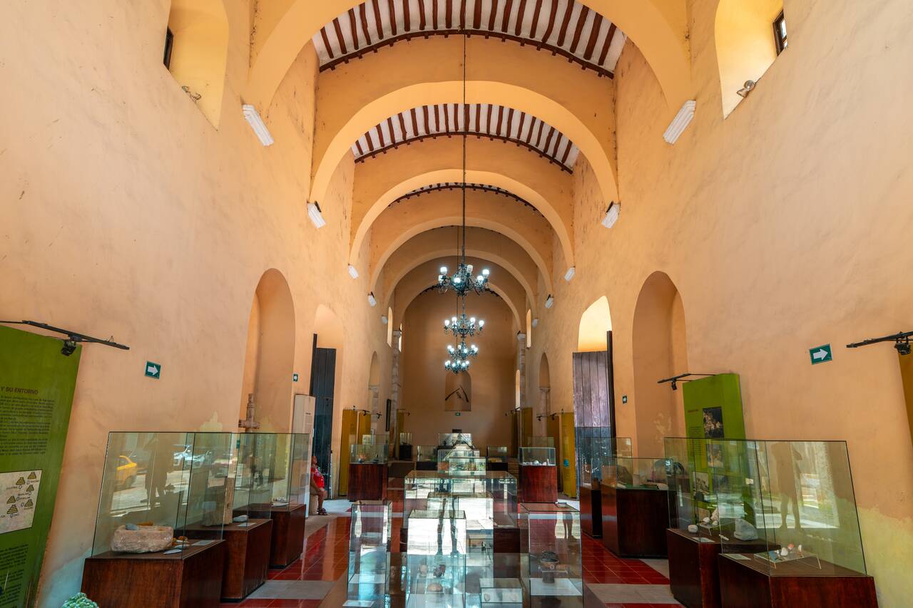Interior of Museo San Roque