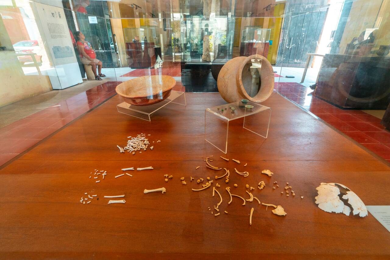 Artifacts inside Museo San Roque