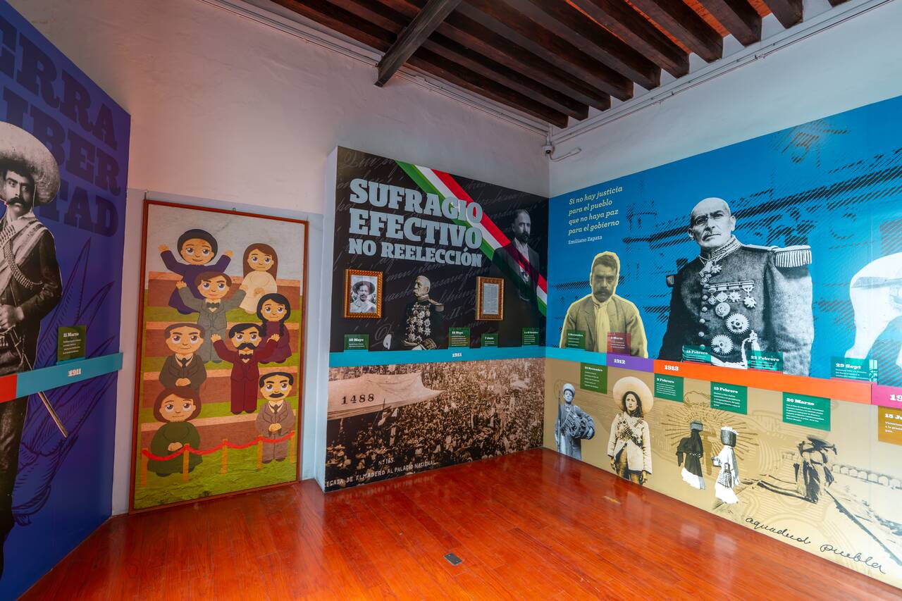 A history exhibition at the Revolution Museum