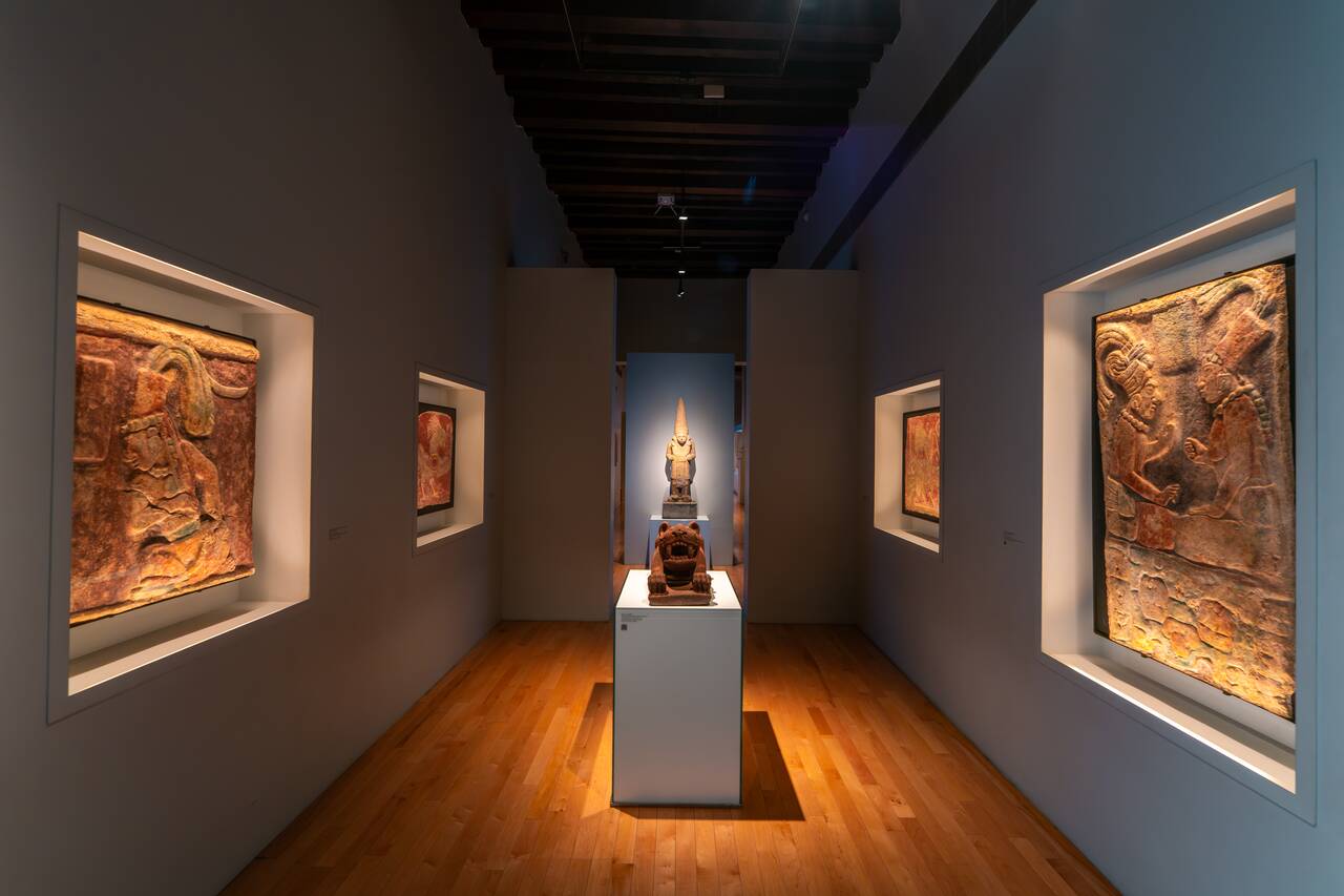 The interior of Museo Amparo