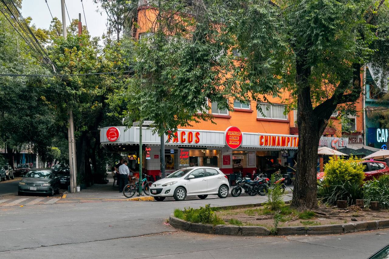 Tne exterior of Chinampita