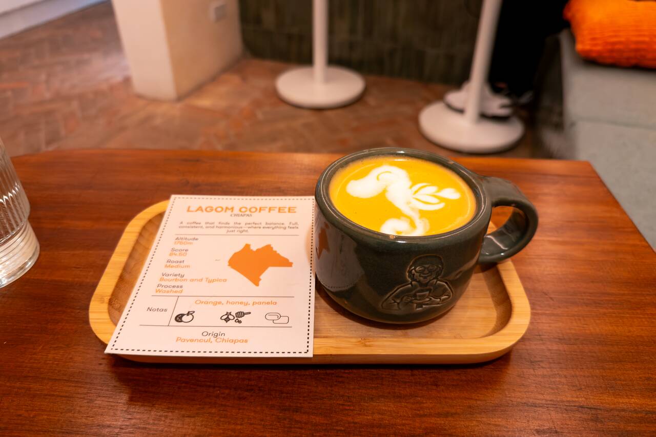 Coffee I ordered at Nils