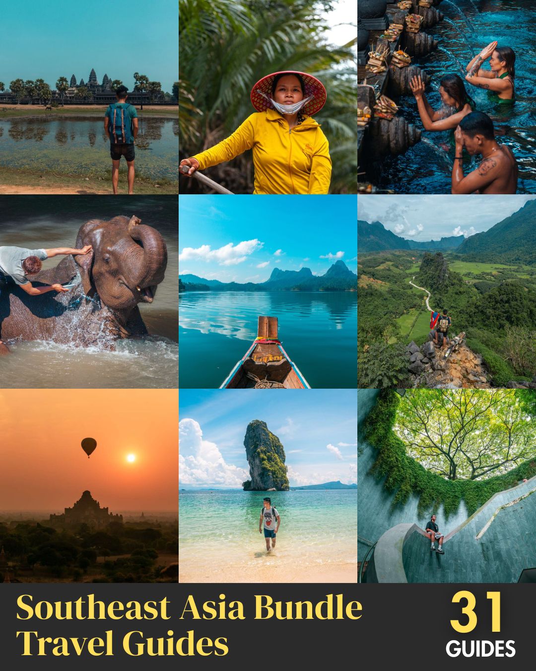 3 Months in Southeast Asia Itinerary & Other Travel Guides (31 PDFs)